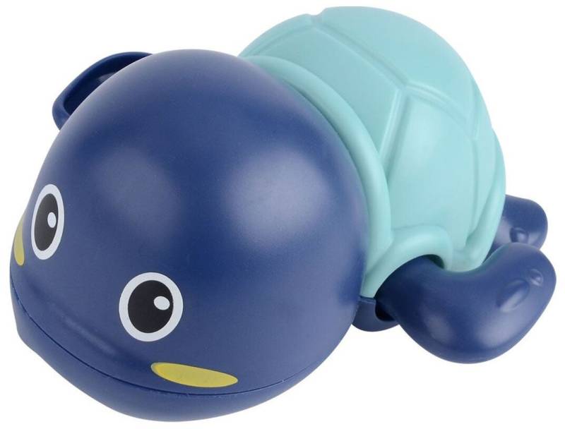 Carlo Baby Schwimmende Schildkröte Badespielzeug, Blau/Türkis von CarloBaby