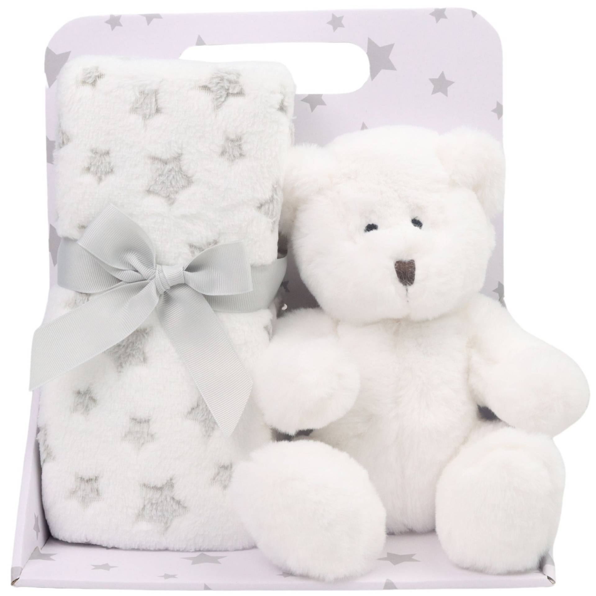 CarloBaby Decke Teddybär, Weiß CarloBaby Decke Teddybär, Weiß von CarloBaby