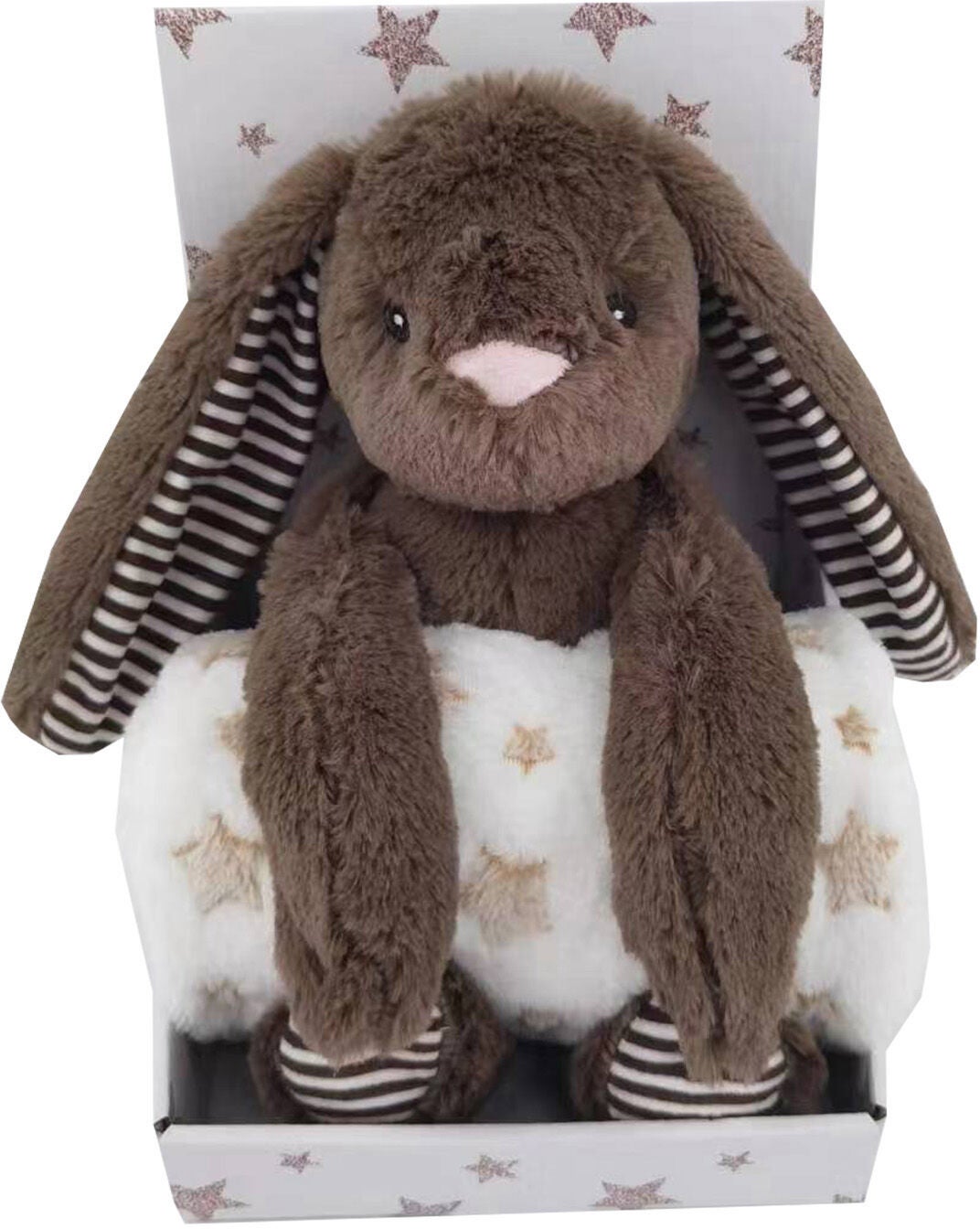 CarloBaby Fleecedecke Stern & Häschen, Beige CarloBaby Fleecedecke Stern & Häschen, Beige von CarloBaby