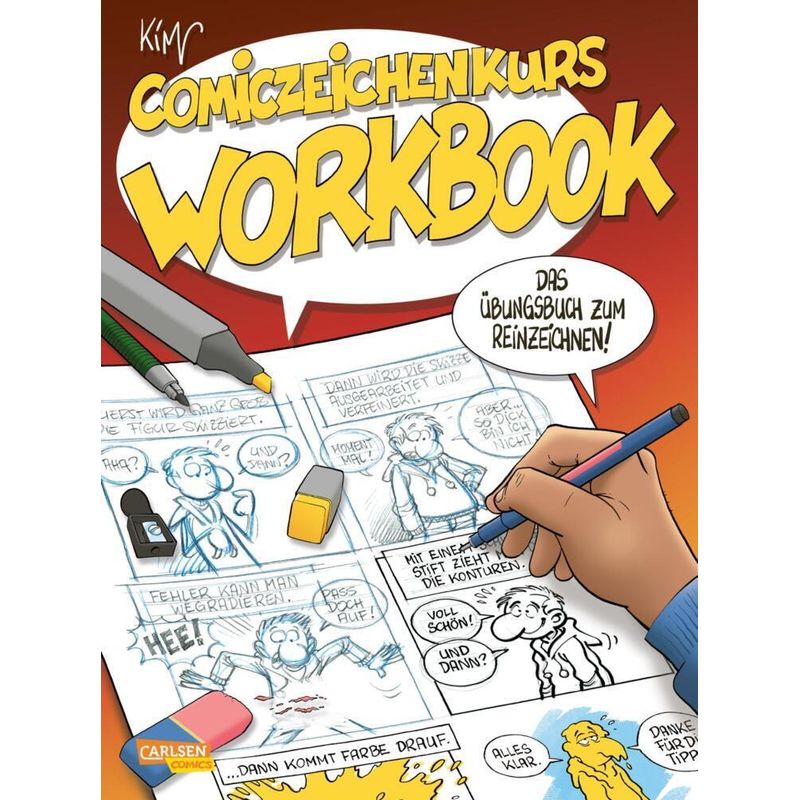 Comiczeichenkurs Workbook von Carlsen Comics