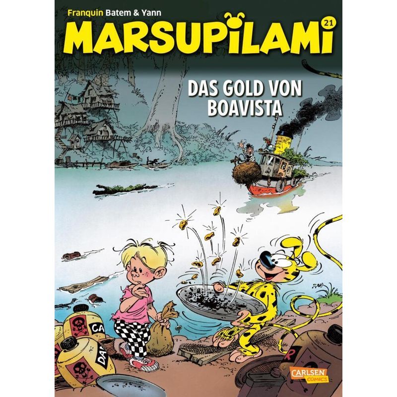 Das Gold von Boavista / Marsupilami Bd.21 von Carlsen Comics