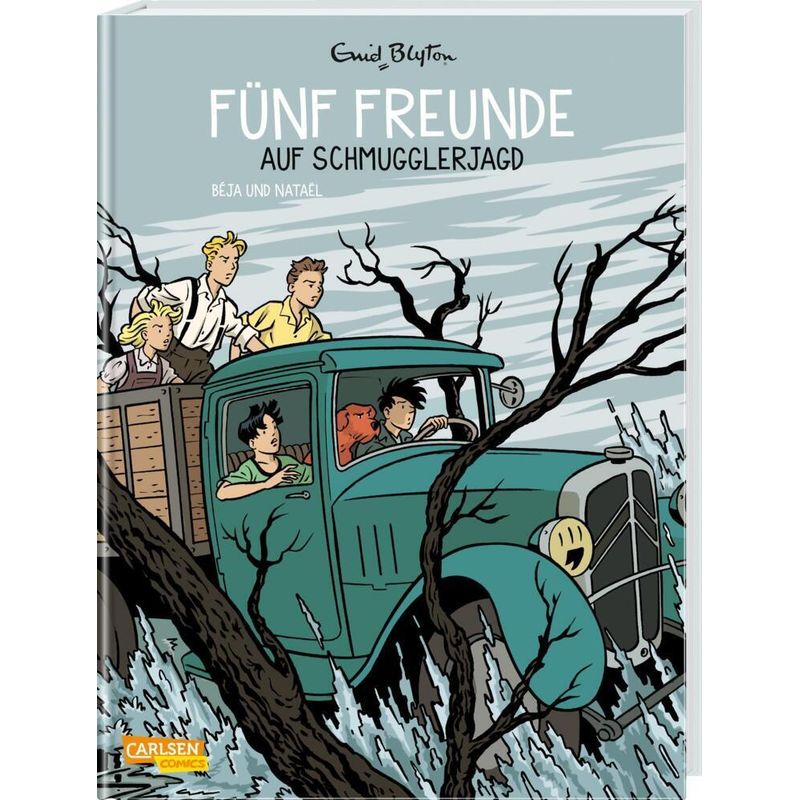 Fünf Freunde auf Schmugglerjagd / Fünf Freunde Comic Bd.4 von Carlsen Comics