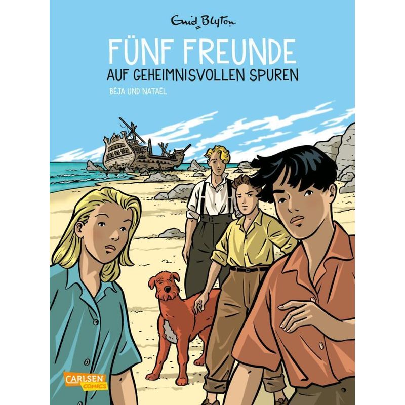 Fünf Freunde auf geheimnisvollen Spuren / Fünf Freunde Comic Bd.3 von Carlsen Comics