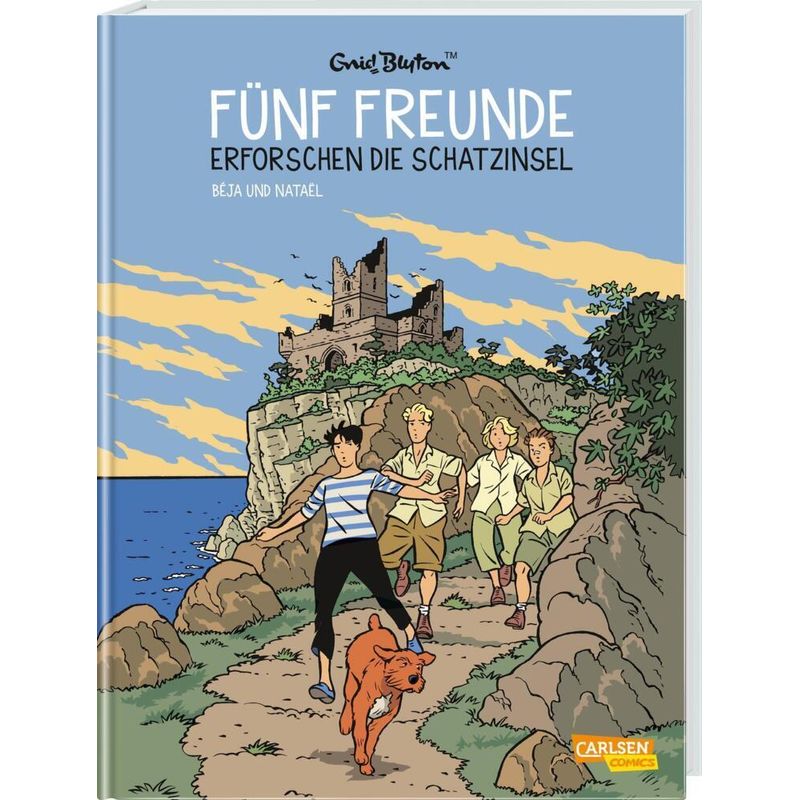 Fünf Freunde erforschen die Schatzinsel / Fünf Freunde Comic Bd.1 von Carlsen Comics