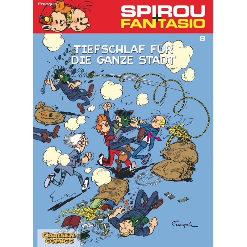 Tiefschlaf für die ganze Stadt / Spirou + Fantasio Bd.8 von Carlsen Comics