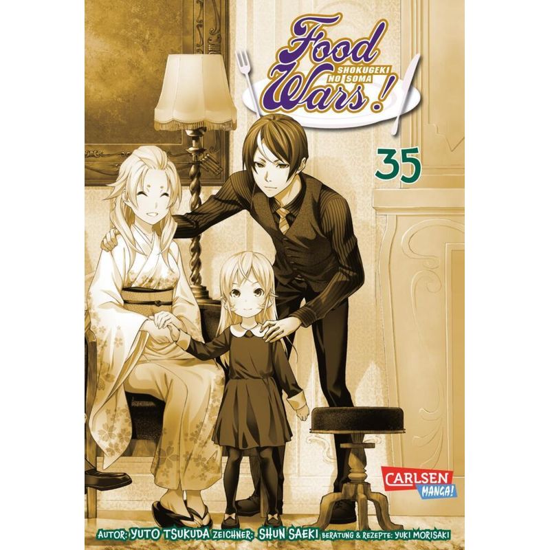 Food Wars - Shokugeki No Soma Bd.35 von Carlsen Manga