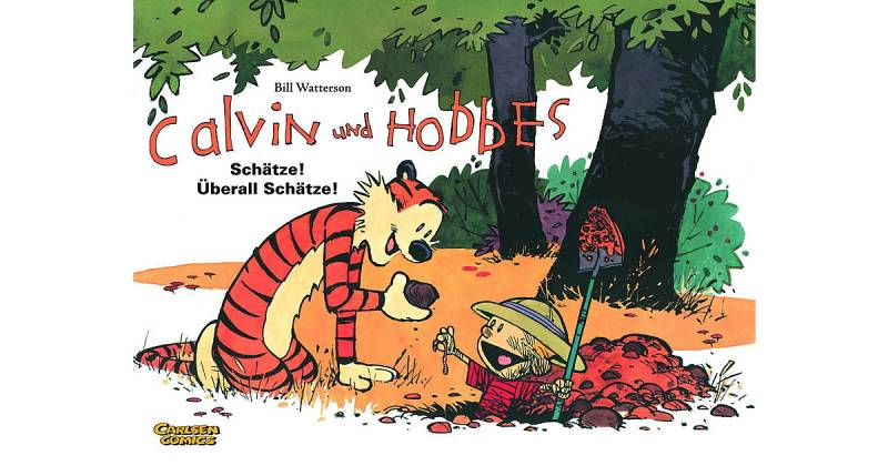 Buch - Calvin und Hobbes - Schätze! Überall Schätze! von Carlsen Verlag