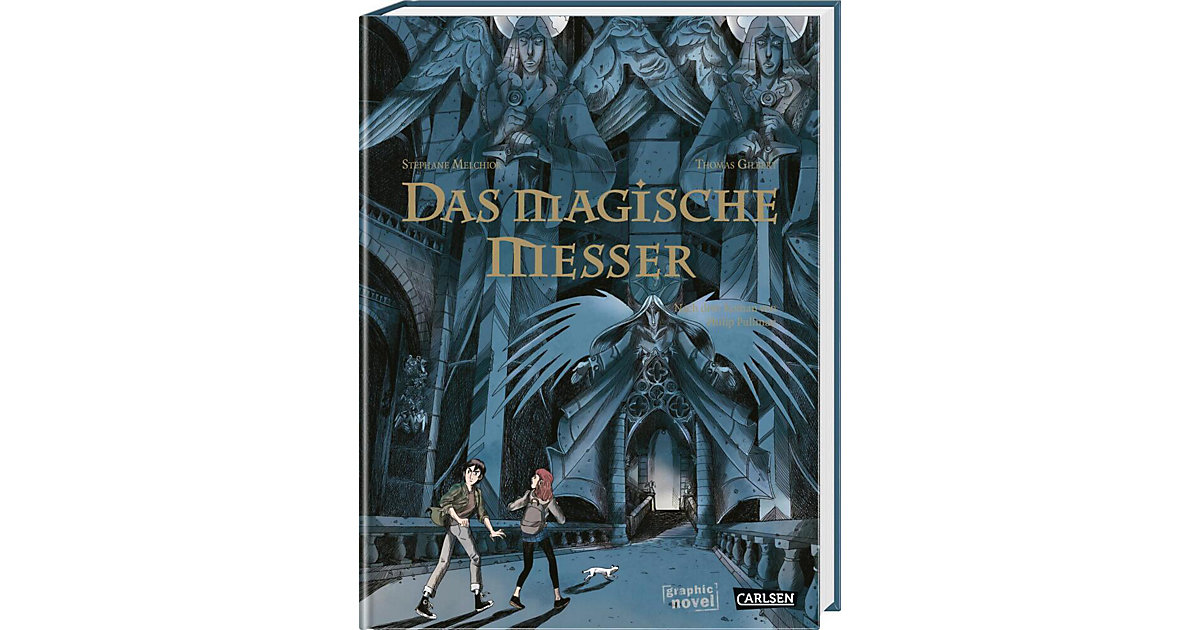 Buch - Das magische Messer - Die Graphic Novel zu His Dark Materials 2 von Carlsen Verlag
