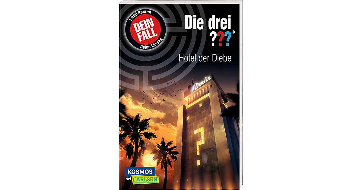 Buch - Die drei ??? - Dein Fall: Hotel der Diebe Buch - Die drei ??? - Dein Fall: Hotel der Diebe von Carlsen Verlag