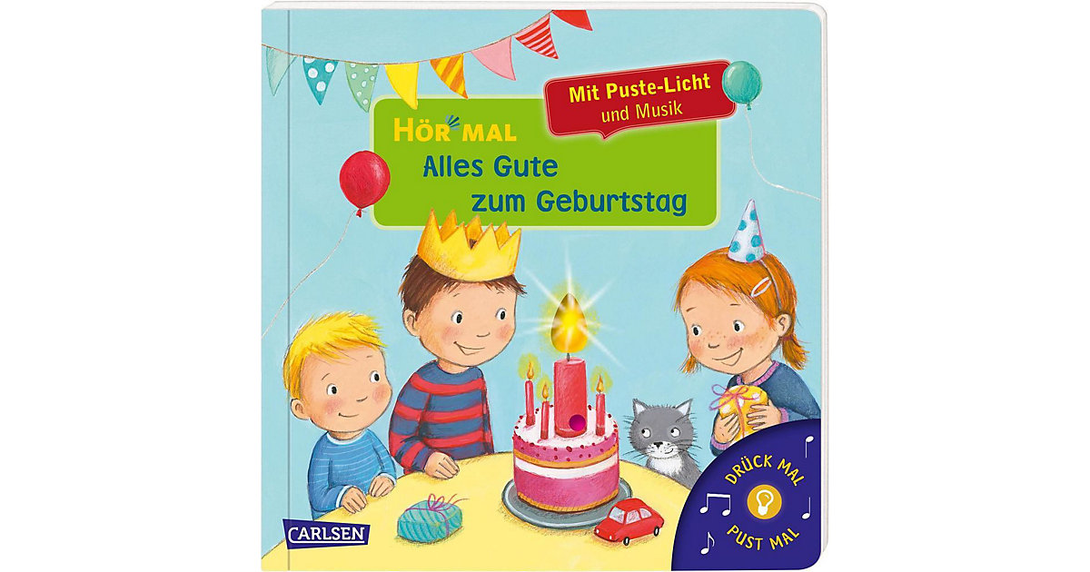 Buch - Hör mal: Alles Gute zum Geburtstag, m. Soundeffekten Buch - Hör mal: Alles Gute zum Geburtstag, m. Soundeffekten von Carlsen Verlag