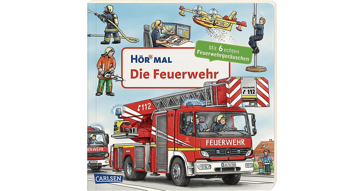 Buch - Hör mal: Die Feuerwehr, Soundbuch mit Geräuschen von Carlsen Verlag