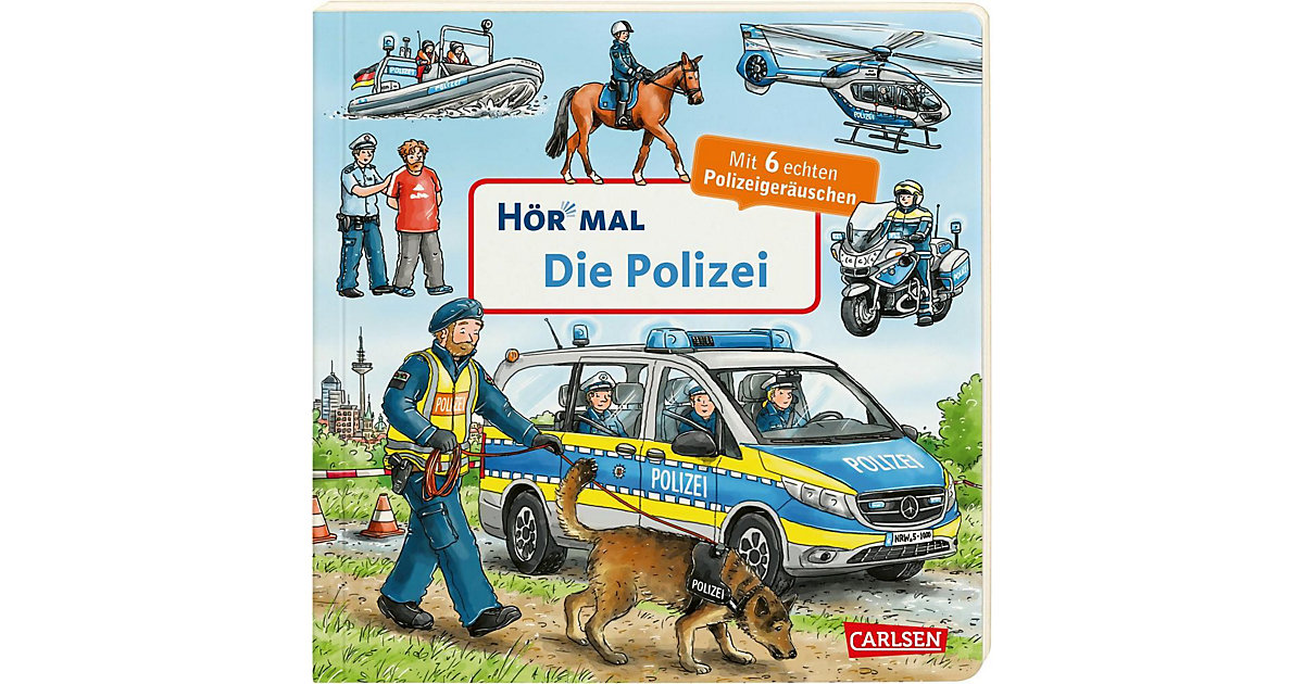Buch - Hör mal: Die Polizei, mit Soundeffekten von Carlsen Verlag