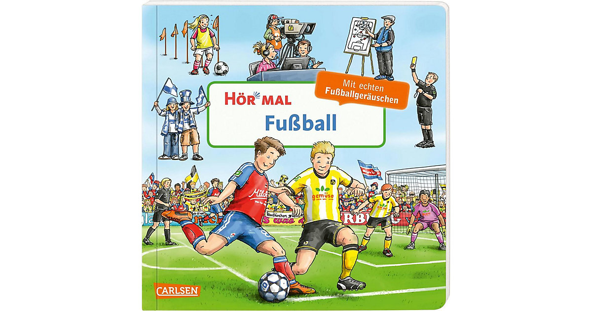 Buch - Hör mal: Fußball, mit Soundeffekten von Carlsen Verlag