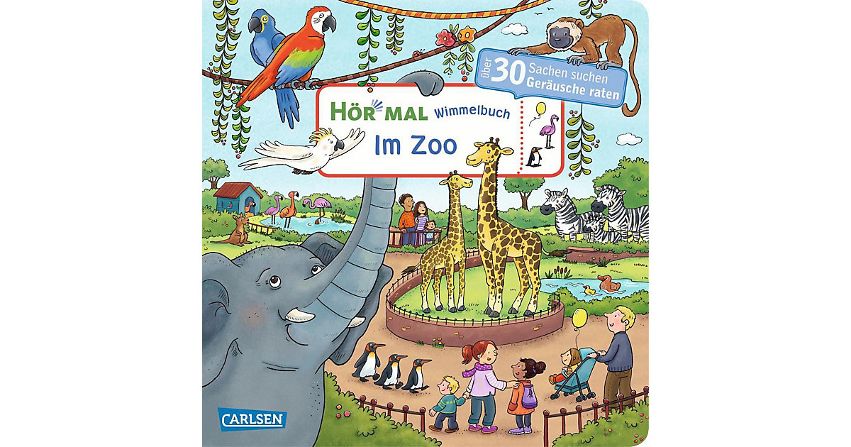 Buch - Hör mal: Wimmelbuch: Im Zoo Buch - Hör mal: Wimmelbuch: Im Zoo von Carlsen Verlag