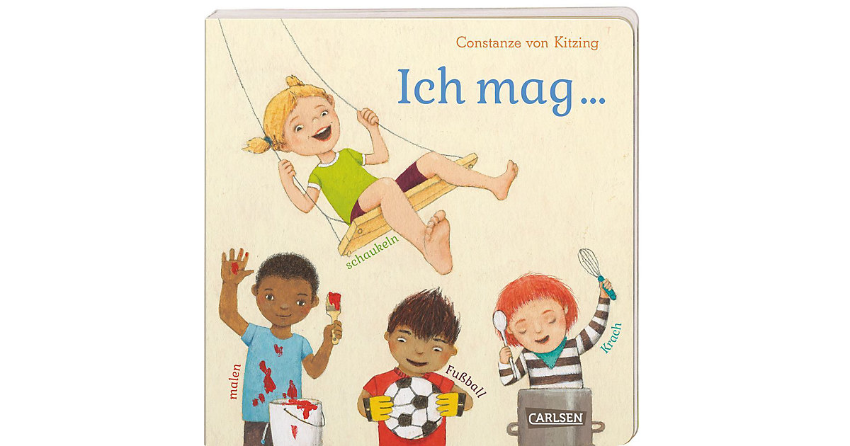 Buch - Ich mag... schaukeln, malen, Fußball, Krach von Carlsen Verlag
