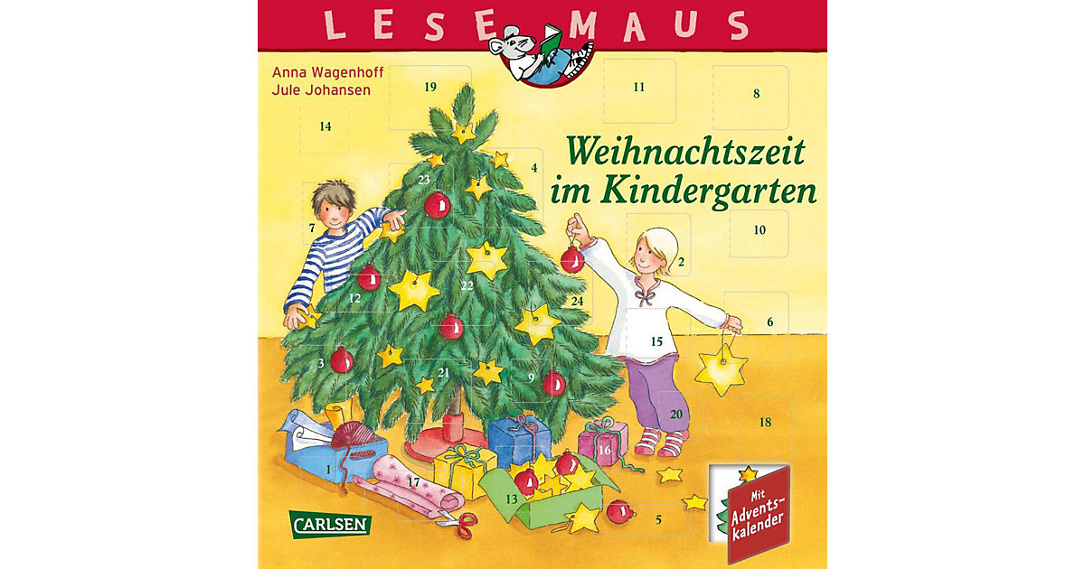 Buch - LESEMAUS 24: Weihnachtszeit im Kindergarten Buch - LESEMAUS 24: Weihnachtszeit im Kindergarten von Carlsen Verlag