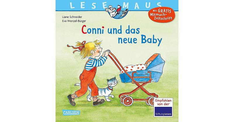 Buch - Lesemaus: Conni und das neue Baby von Carlsen Verlag