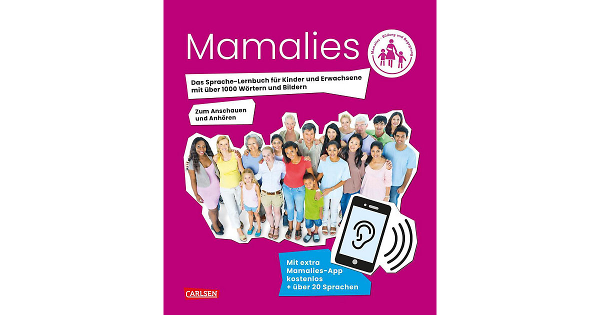 Buch - Mama lies! Das Sprache-Lernbuch Kinder und Erwachsene mit über 1000 Wörtern und Bildern  Kinder von Carlsen Verlag