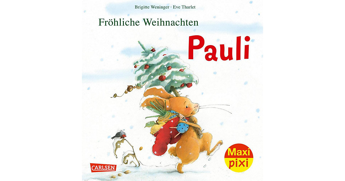 Buch - Maxi Pixi 386: Fröhliche Weihnachten, Pauli! von Carlsen Verlag