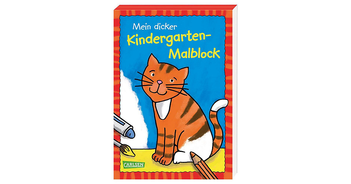 Buch - Mein dicker Kindergarten-Malblock von Carlsen Verlag