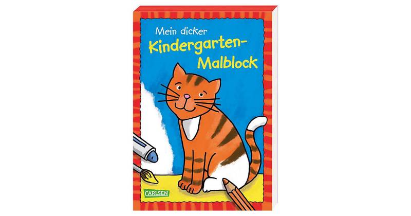 Buch - Mein dicker Kindergarten-Malblock von Carlsen Verlag