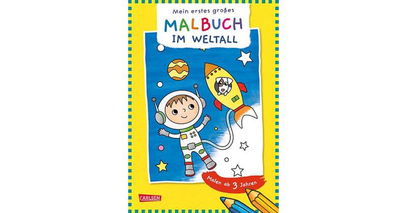 Buch - Mein erstes großes Malbuch: Im Weltall von Carlsen Verlag