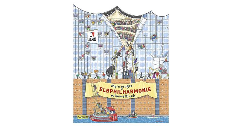 Buch - Mein großes Elbphilharmonie-Wimmelbuch von Carlsen Verlag