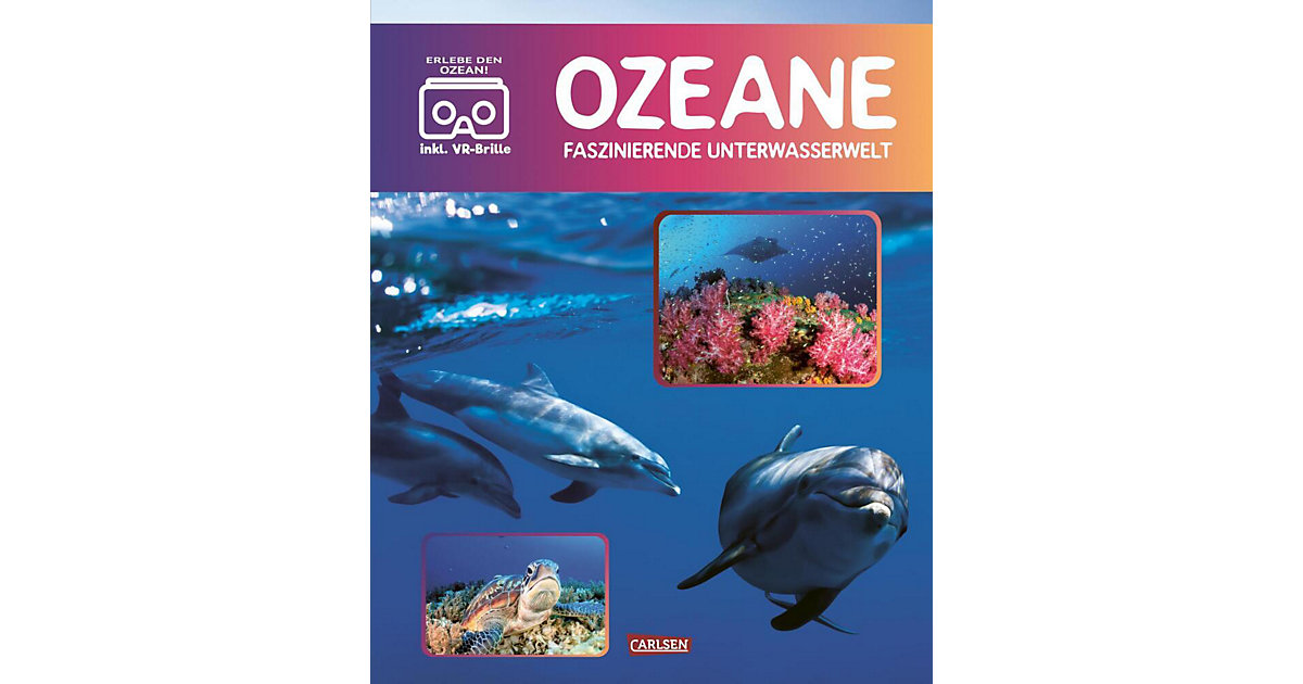 Buch - Ozeane, m. Virtual-Reality-Brille von Carlsen Verlag