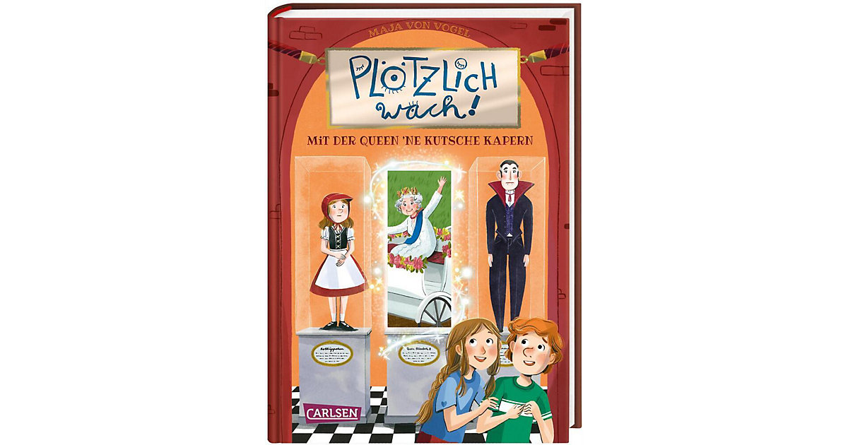 Buch - Plötzlich wach! 1: Mit der Queen ne Kutsche kapern Buch - Plötzlich wach! 1: Mit der Queen ne Kutsche kapern von Carlsen Verlag