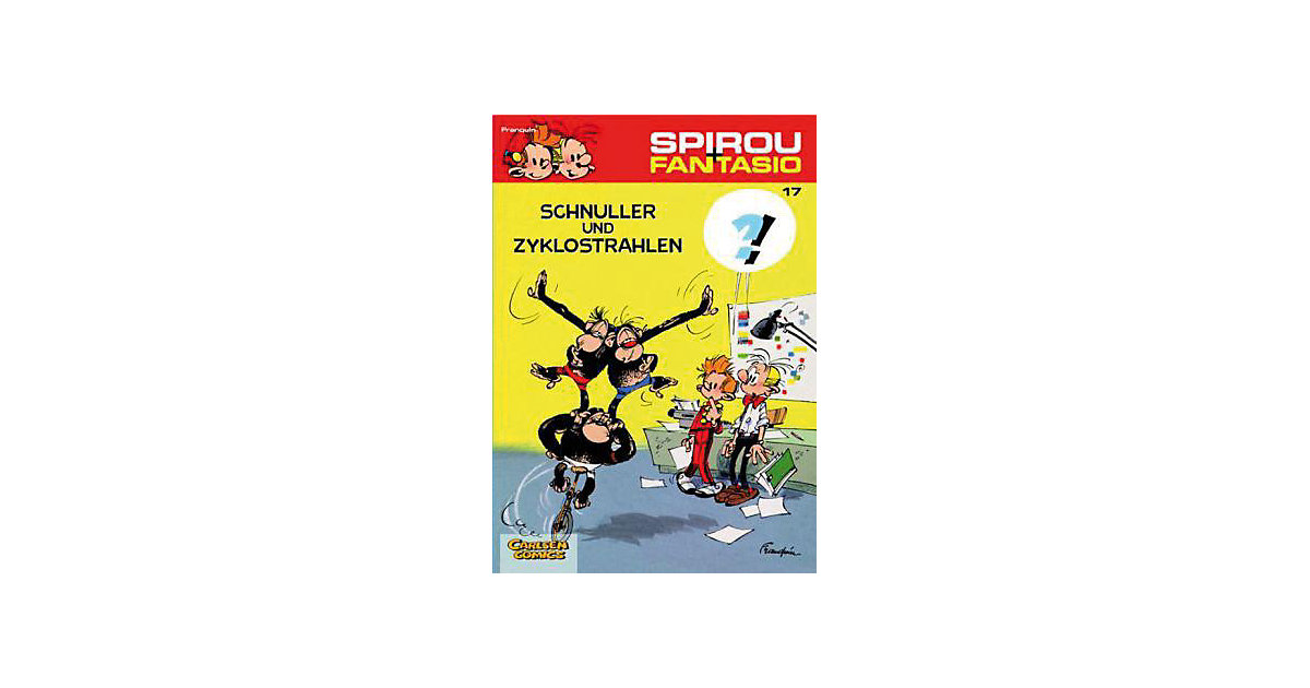 Buch - Spirou und Fantasio: Schnuller und Zyklostrahlen, Bd. 17 Buch - Spirou und Fantasio: Schnuller und Zyklostrahlen, Bd. 17 von Carlsen Verlag