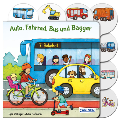 CARLSEN Auto, Fahrrad, Bus und Bagger CARLSEN Auto, Fahrrad, Bus und Bagger von ArsEdition