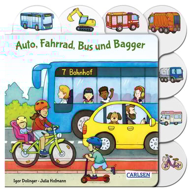 CARLSEN Auto, Fahrrad, Bus und Bagger von ArsEdition