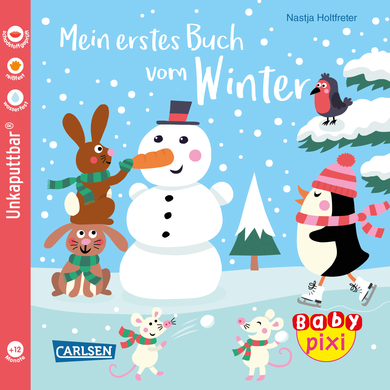CARLSEN Baby Pixi (unkaputtbar) 126: Mein erstes Buch vom Winter von Carlsen Verlag
