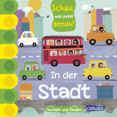 CARLSEN Schau, was passt genau? In der Stadt von Carlsen