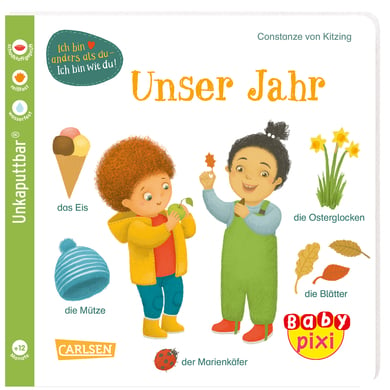 Carlsen Baby Pixi (unkaputtbar) 118 Unser Jahr von Carlsen Verlag