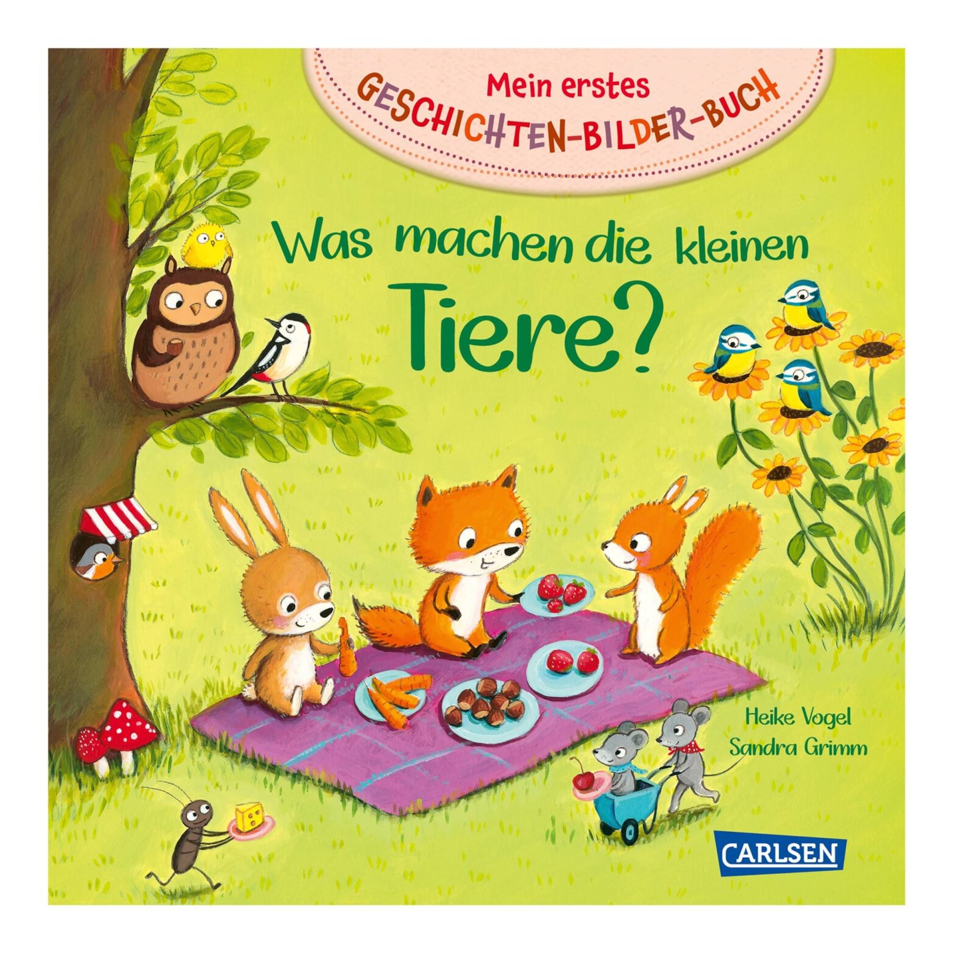 Carlsen Verlag Mein erstes Geschichten-Bilder-Buch - Was machen die kleinen Tiere? von Carlsen Verlag