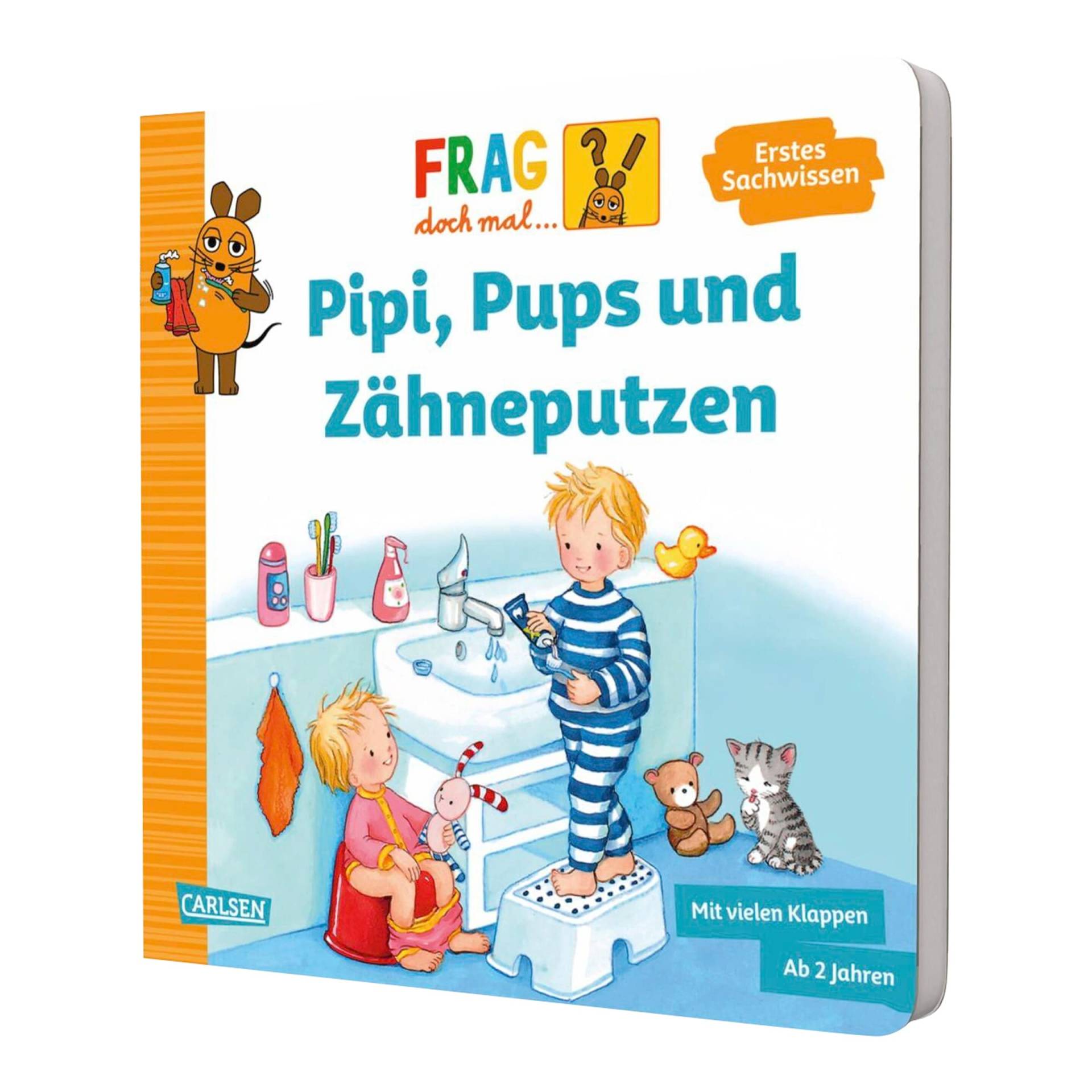Carlsen Verlag Sachbuch Frag doch mal die Maus: Pipi, Pups und Zähneputzen Carlsen Verlag Sachbuch Frag doch mal die Maus: Pipi, Pups und Zähneputzen von Carlsen Verlag