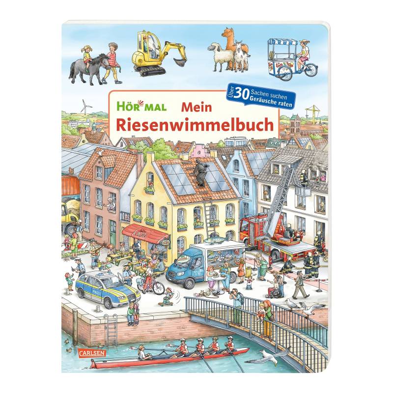 Carlsen Verlag Soundbuch Hör mal - Mein Riesenwimmelbuch von Carlsen Verlag