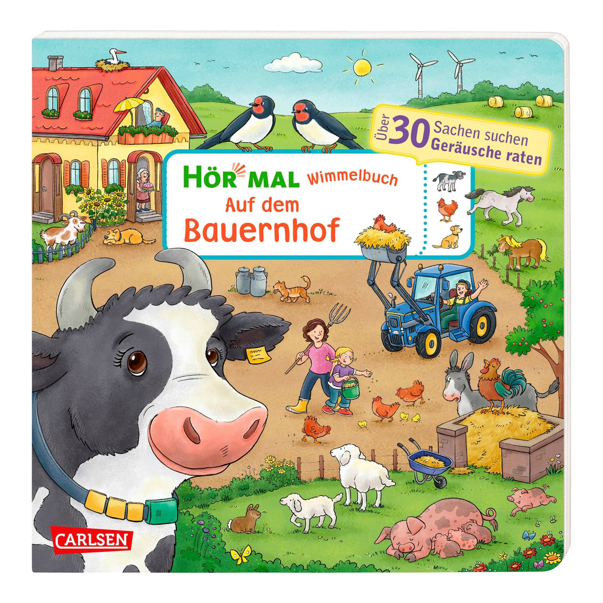 Carlsen Verlag Soundbuch Hör mal: Wimmelbuch - Auf dem Bauernhof von Carlsen Verlag