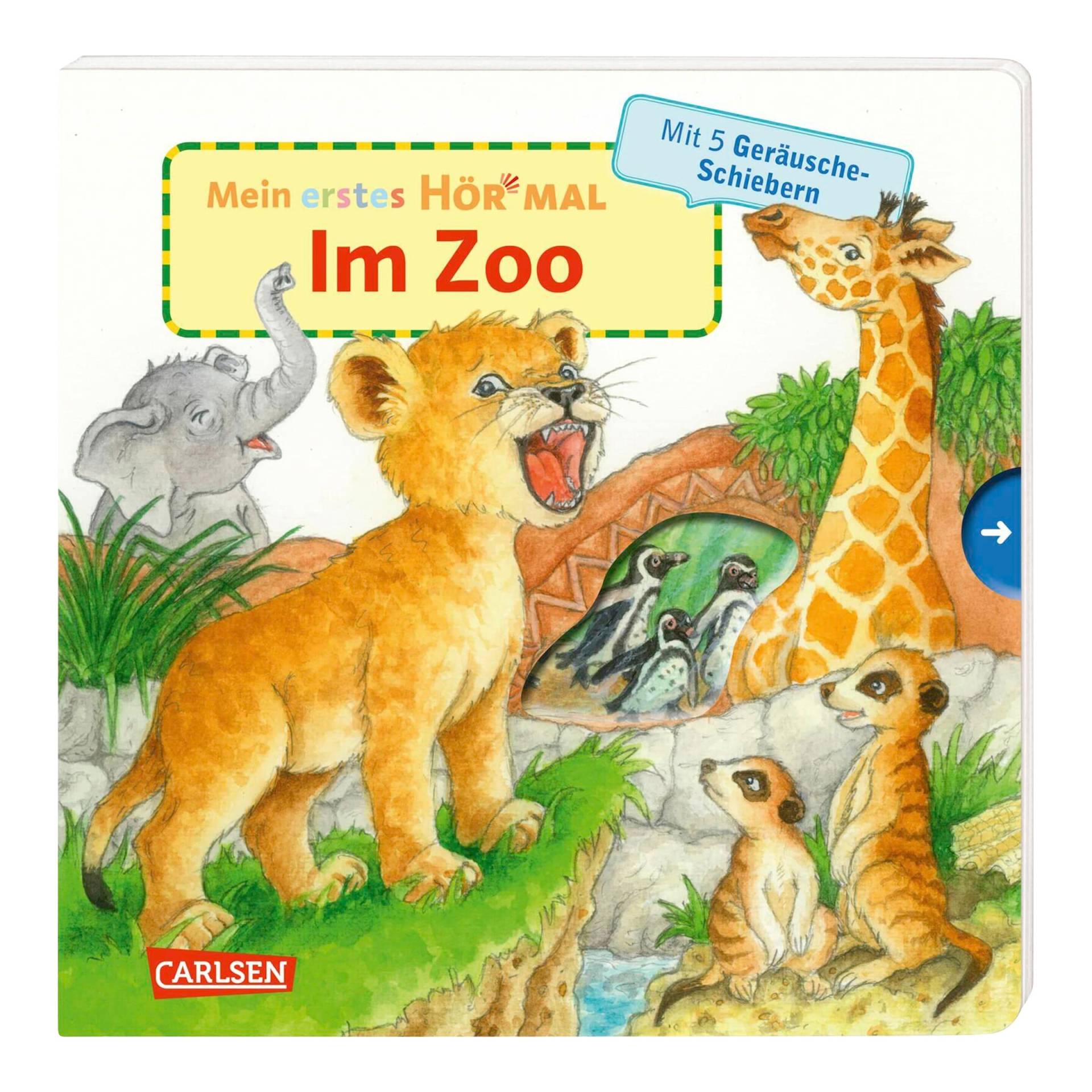 Carlsen Verlag Soundbuch Mein erstes Hör mal - Im Zoo von Carlsen Verlag