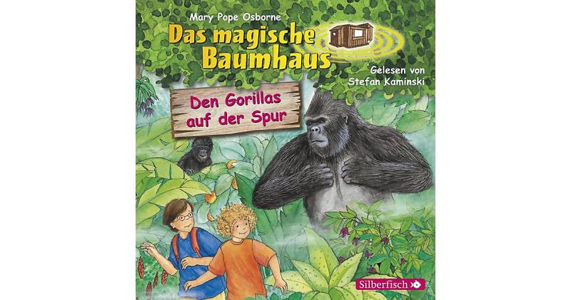 Das magische Baumhaus: Den Gorillas auf der Spur, 1 Audio-CD Hörbuch von Silberfisch Verlag