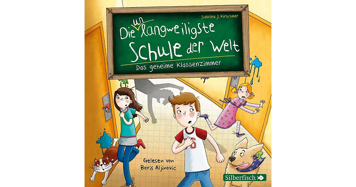 Die unlangweiligste Schule der Welt: Das geheime Klassenzimmer, 2 Audio-CDs Hörbuch Die unlangweiligste Schule der Welt: Das geheime Klassenzimmer, 2 Audio-CDs Hörbuch von Silberfisch Verlag
