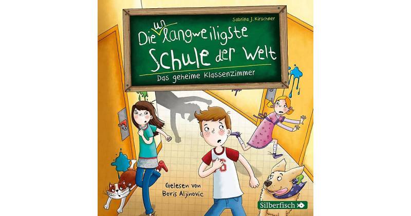 Die unlangweiligste Schule der Welt: Das geheime Klassenzimmer, 2 Audio-CDs Hörbuch von Silberfisch Verlag