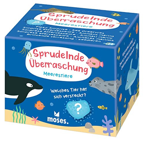 Carlsen Verlag Sprudelnde Überraschung | Meerestiere | Delfin, Wal, Seerobbe oder Rochen von Carlsen Verlag