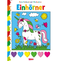 CARLSEN 119038 Mein Malbuch mit Malkasten: Einhörner CARLSEN 119038 Mein Malbuch mit Malkasten: Einhörner von Carlsen