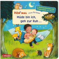 CARLSEN 125288 Hör mal (Soundbuch): Verse für Kleine: Müde bin ich, geh zur Ruh ... von Carlsen