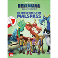 CARLSEN 512520 Dragons - Die neun Welten: Abenteuerlicher Malspaß von Carlsen