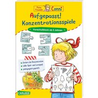 CARLSEN 9783551182708 Conni Gelbe Reihe: Aufgepasst! Konzentrationsspiele CARLSEN 9783551182708 Conni Gelbe Reihe: Aufgepasst! Konzentrationsspiele von Carlsen