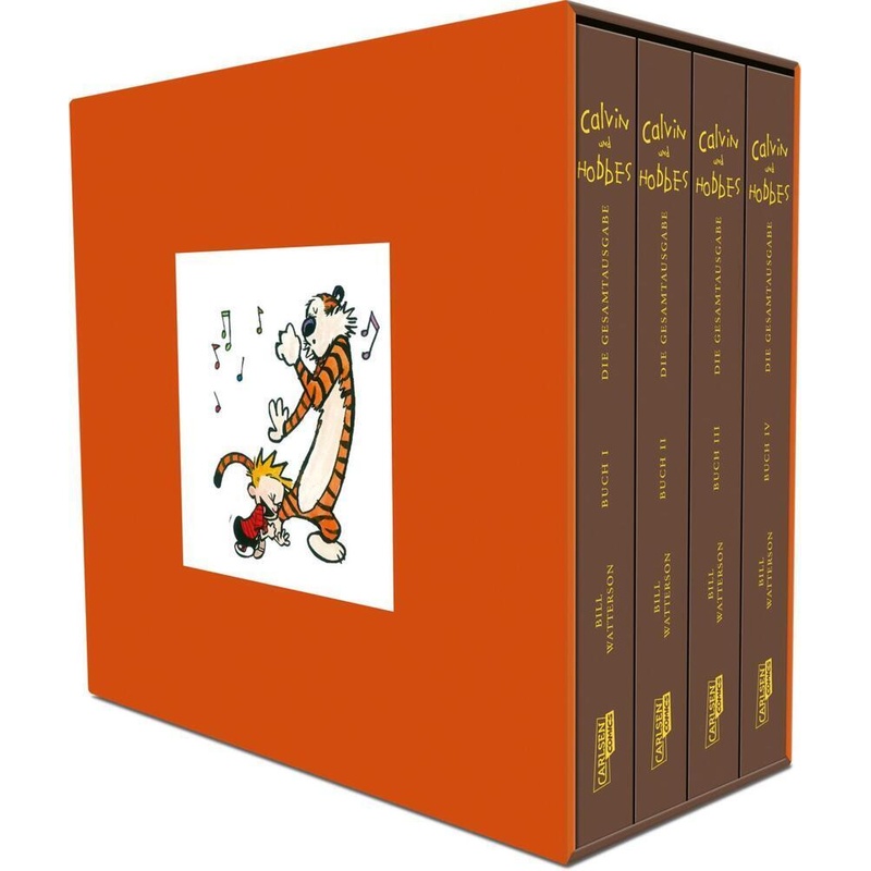 Calvin und Hobbes: Gesamtausgabe - Paperback, 4 Teile von Carlsen