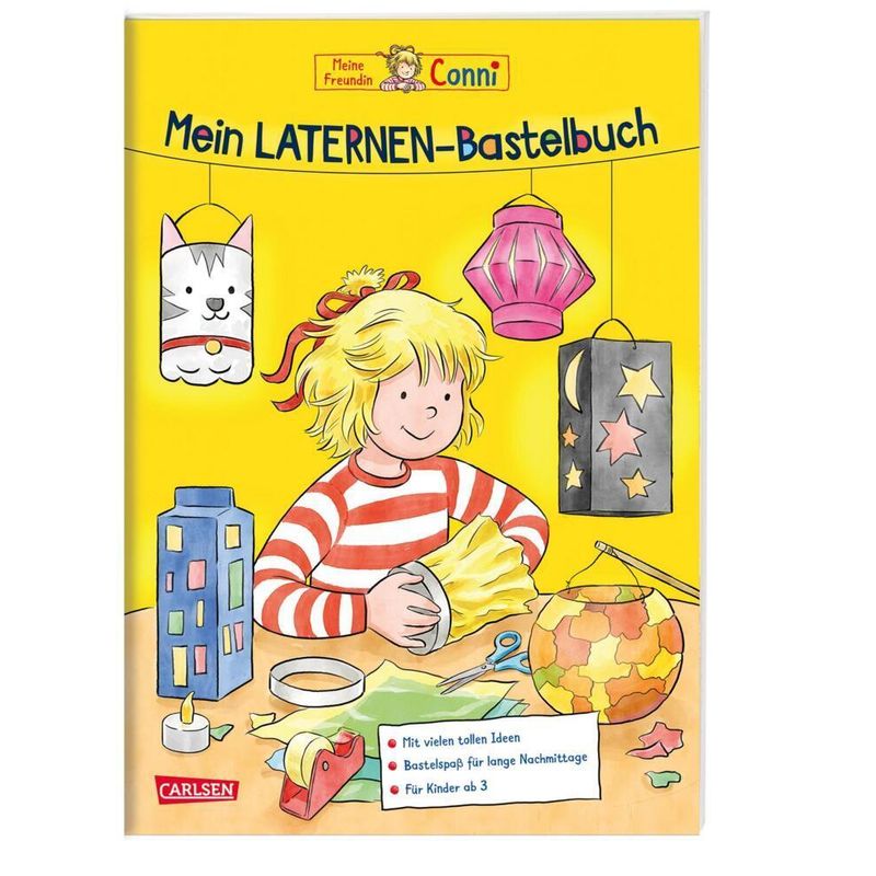 Conni Gelbe Reihe (Beschäftigungsbuch): Mein Laternen-Bastelbuch von Carlsen